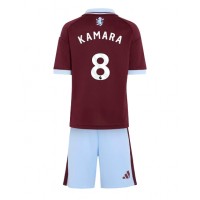 Aston Villa Boubacar Kamara #8 Koti Peliasu Lasten 2026-27 Lyhythihainen (+ Lyhyet housut)